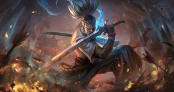 Forseen Yasuo skin splash