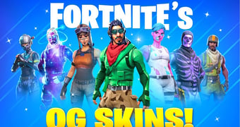 Fortnite OG Skins Thumbnail