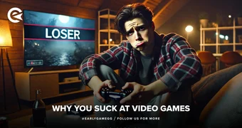 Why you suck at video games