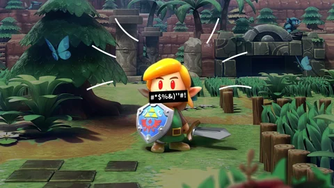 Link doesnt talk echoes of wisdom header